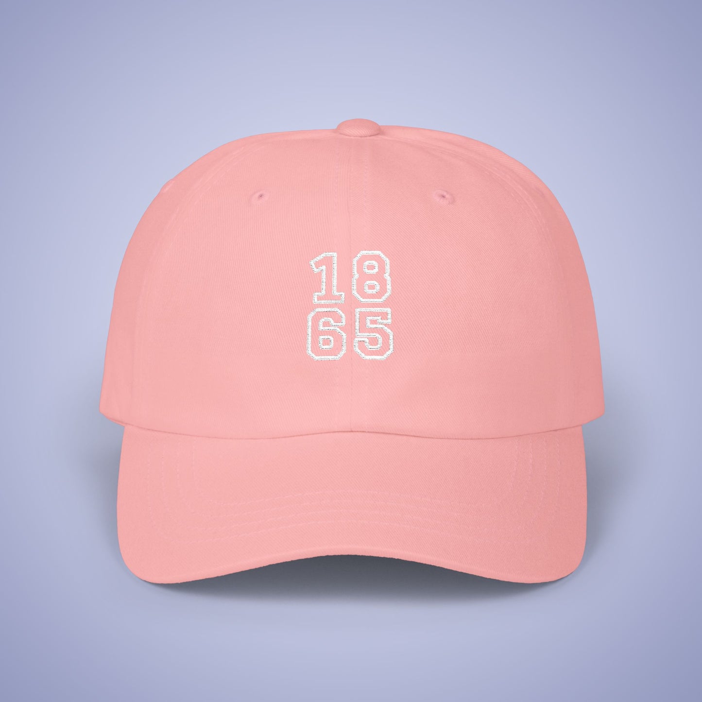 Juneteenth 1865 Embroidered Classic Dad Cap Unisex White Embroidery