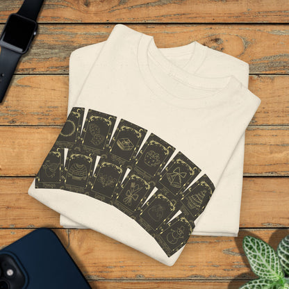 Christmas Deck of Tarot Cards Unisex T Shirt
