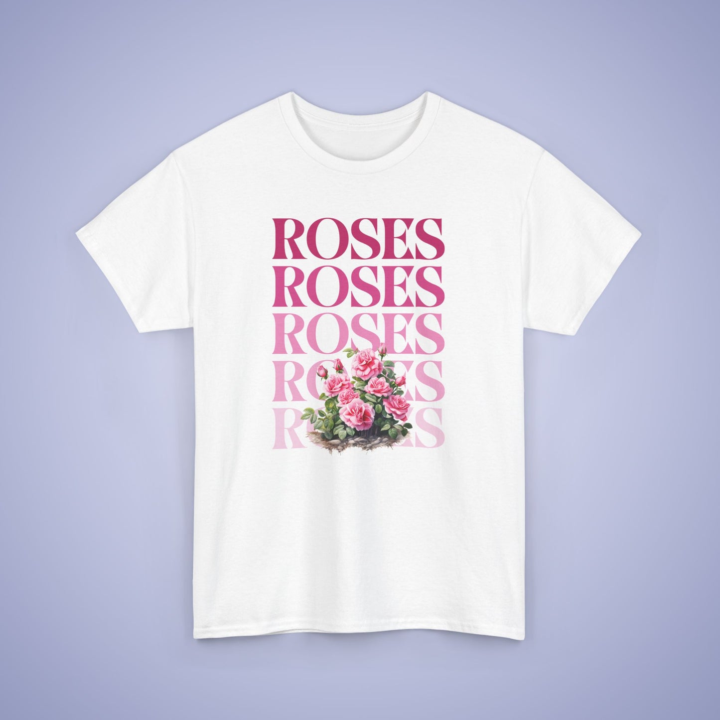 Pink Roses Unisex T-Shirt