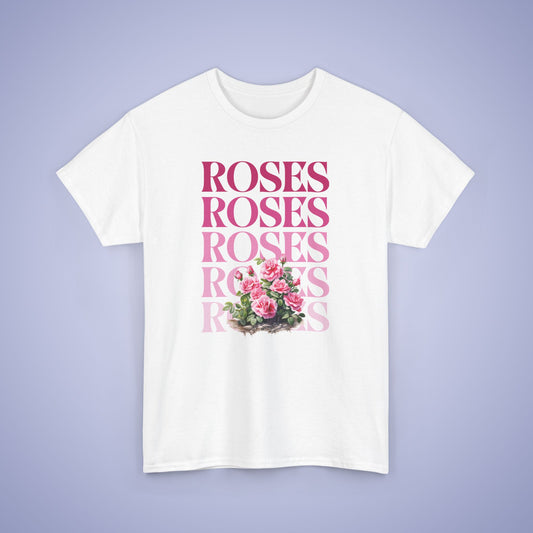 Pink Roses Unisex T-Shirt