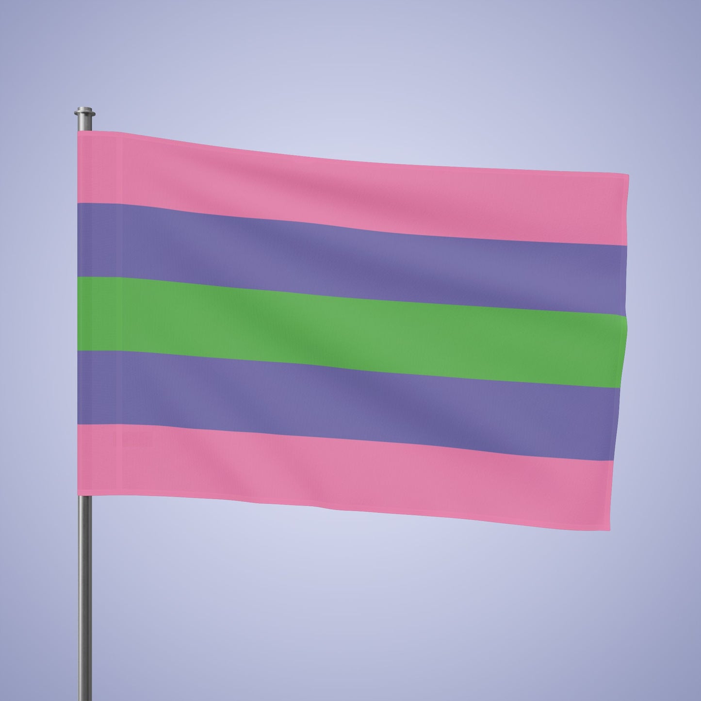 Trigender Pride Month Flag Banner Small Medium & Large