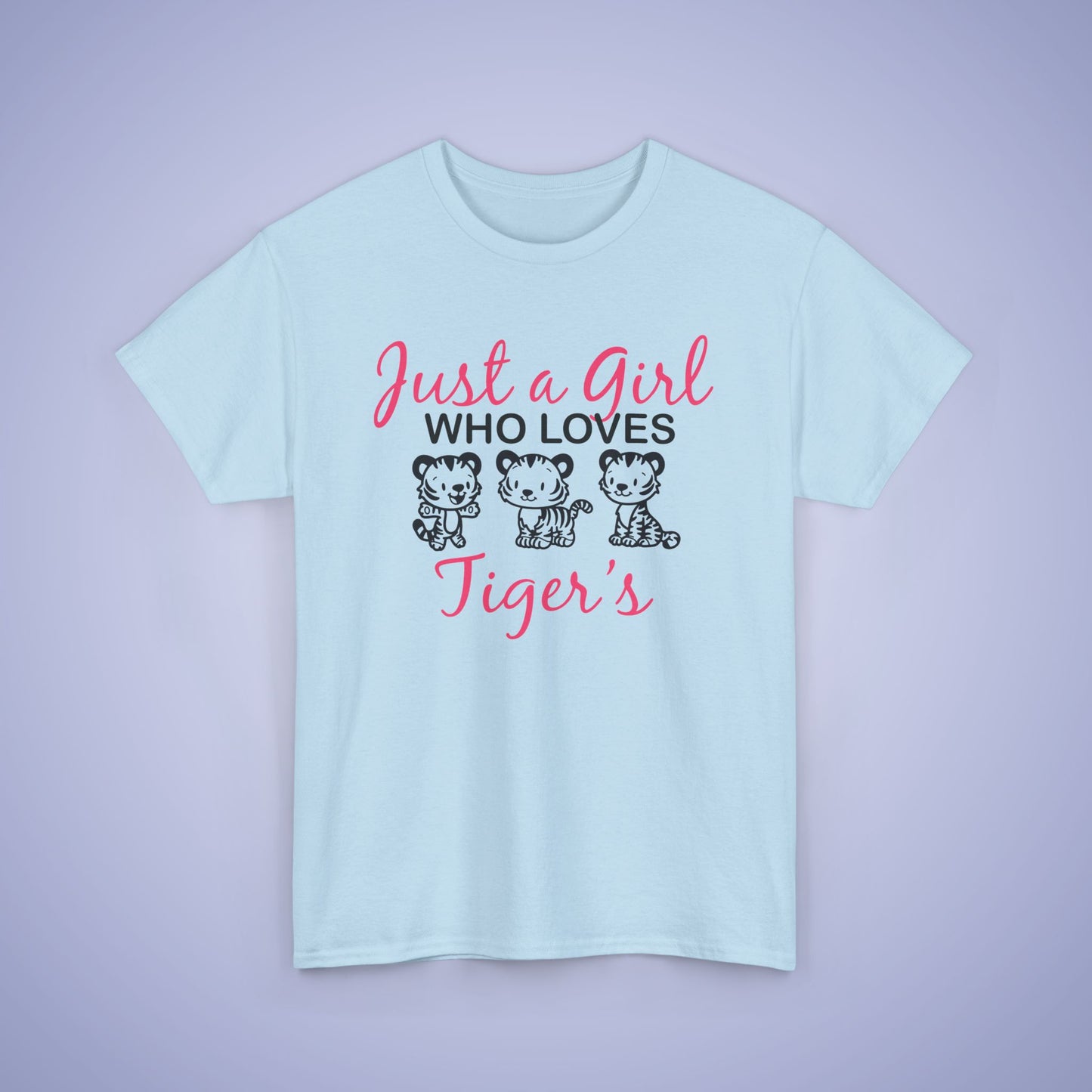 Just a Girl who Loves Tigers Unisex T-Shirt