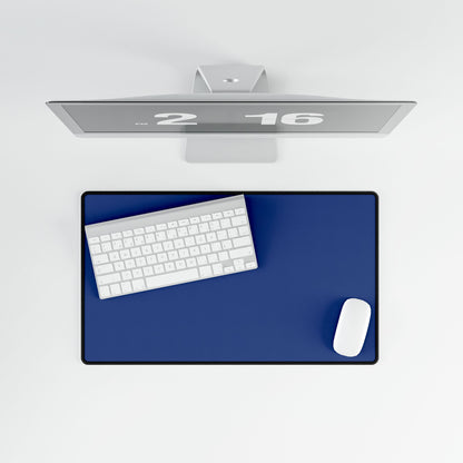 Blue Desk Mat Minimalist Office Teacher Decor Gift Medium & Large