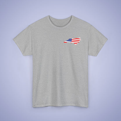 North Carolina Map Pocket Art Proud American Unisex T Shirt