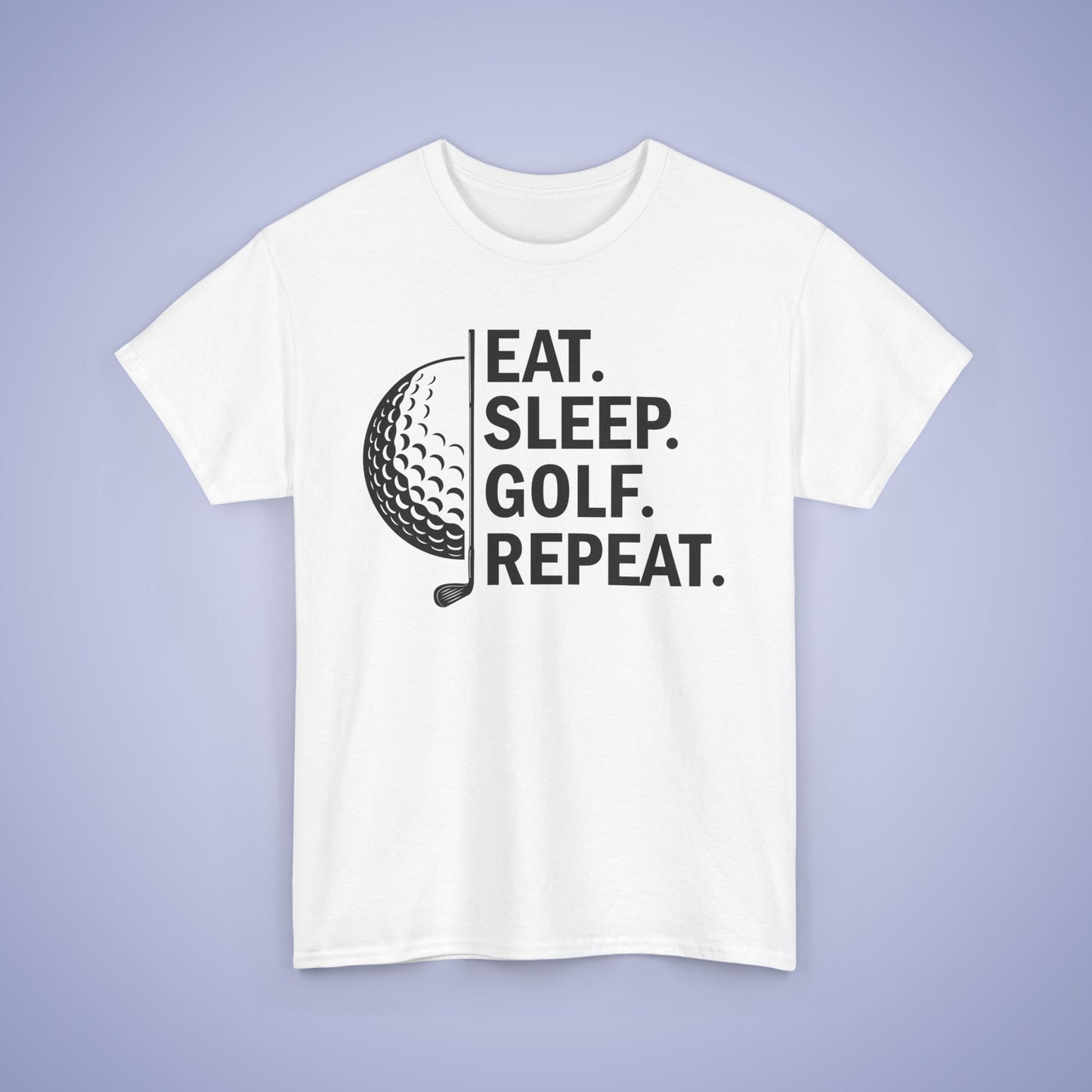 Eat Sleep Golf Repeat Unisex T-Shirt