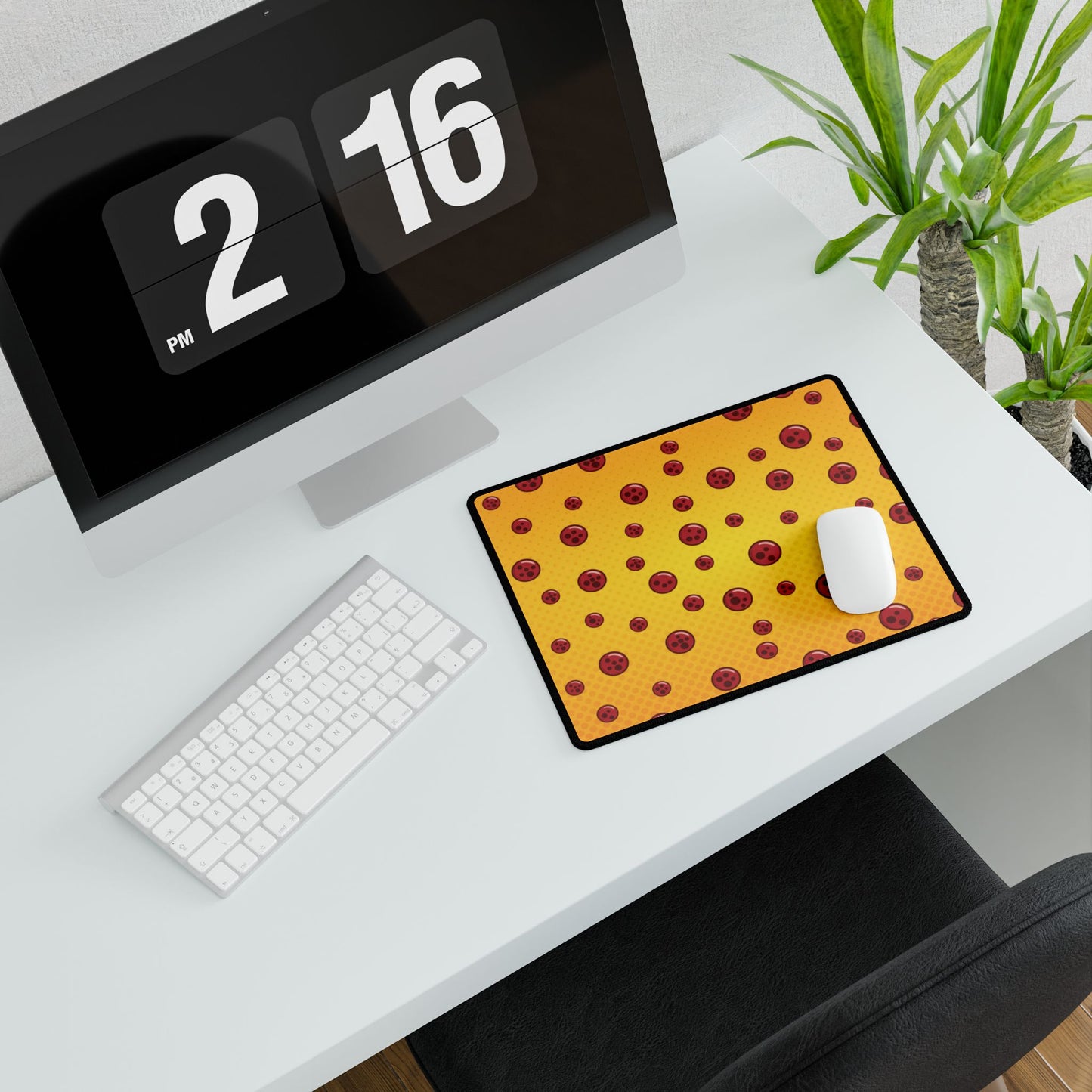 Pepperoni Pizza Lover Decor Gaming XXXXL Mousepad Foodie Gift