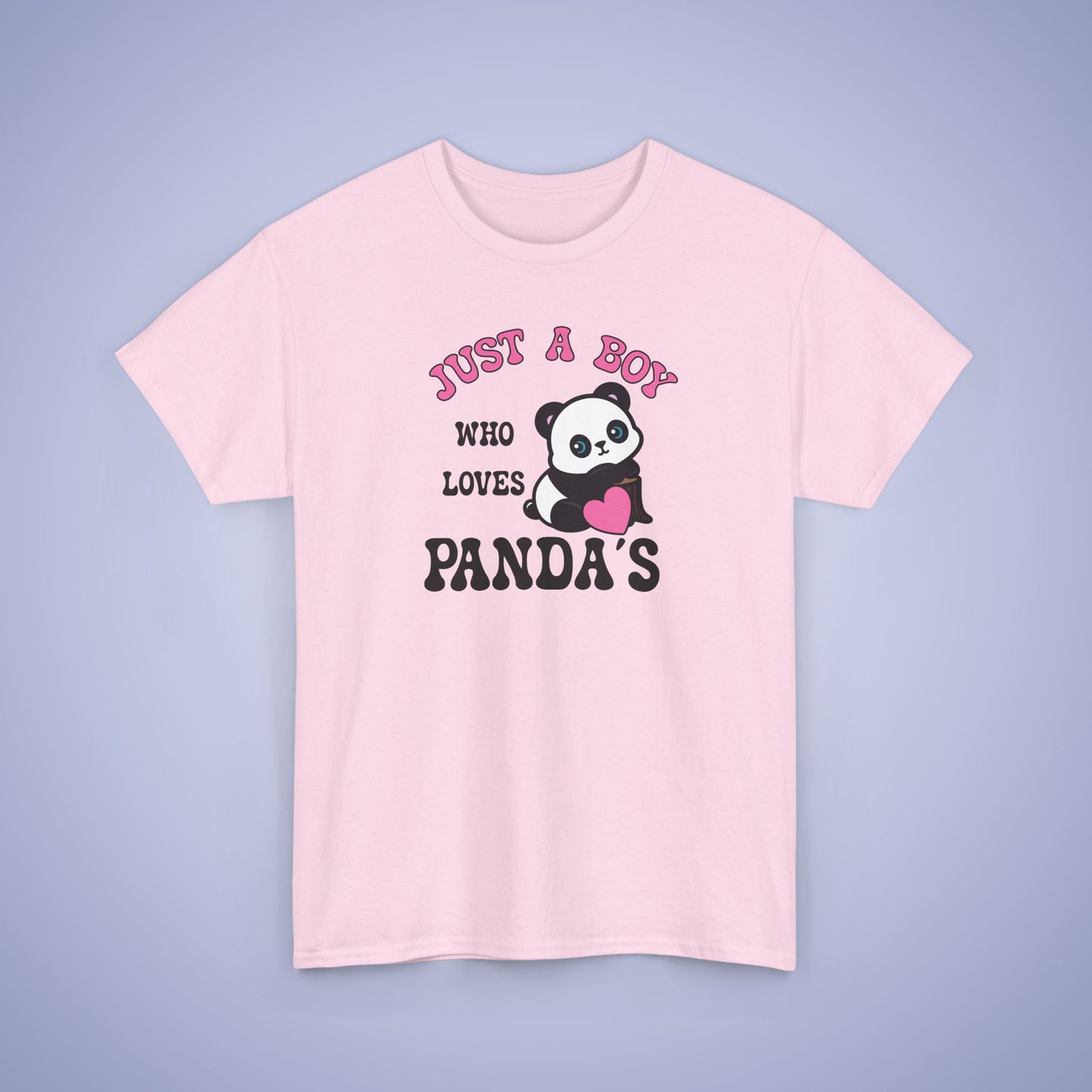 Just a Boy Who Loves Pandas National Panda Day Unisex T Shirt