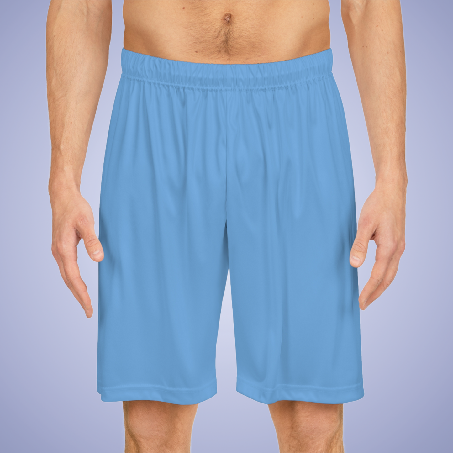 Cool Light Blue Basketball Shorts