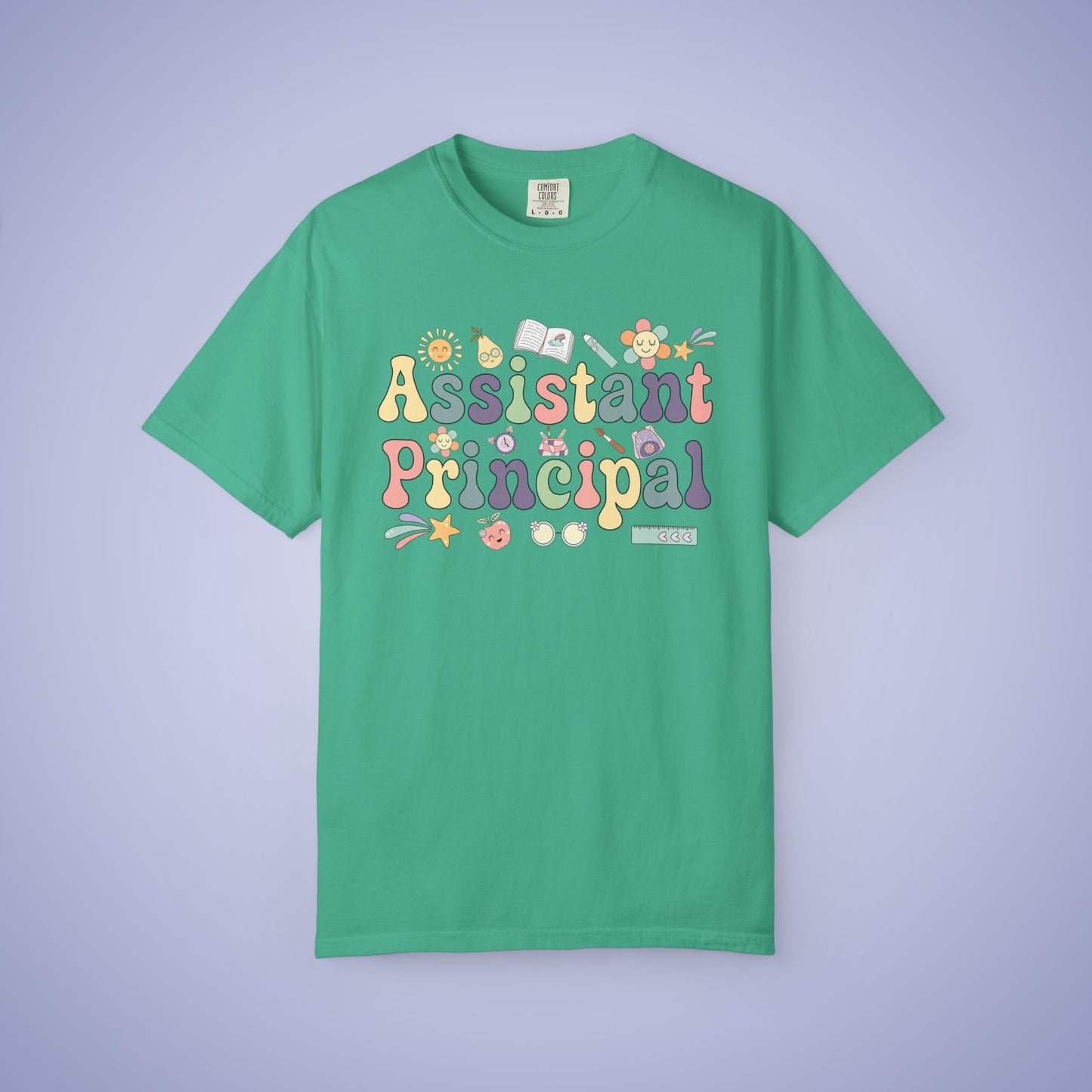 Assistant Principal Teacher T Shirt Retro Comfort Colors Unisex Back to School