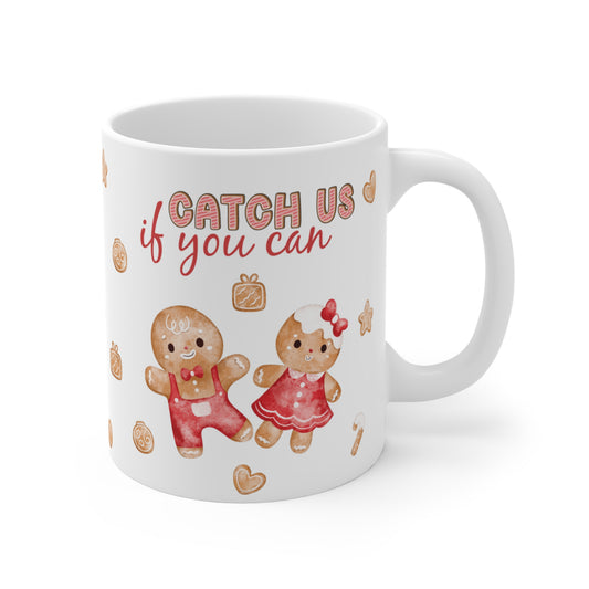 Catch Us if You Can Christmas Delight Hot Chocolate Coffee Mug