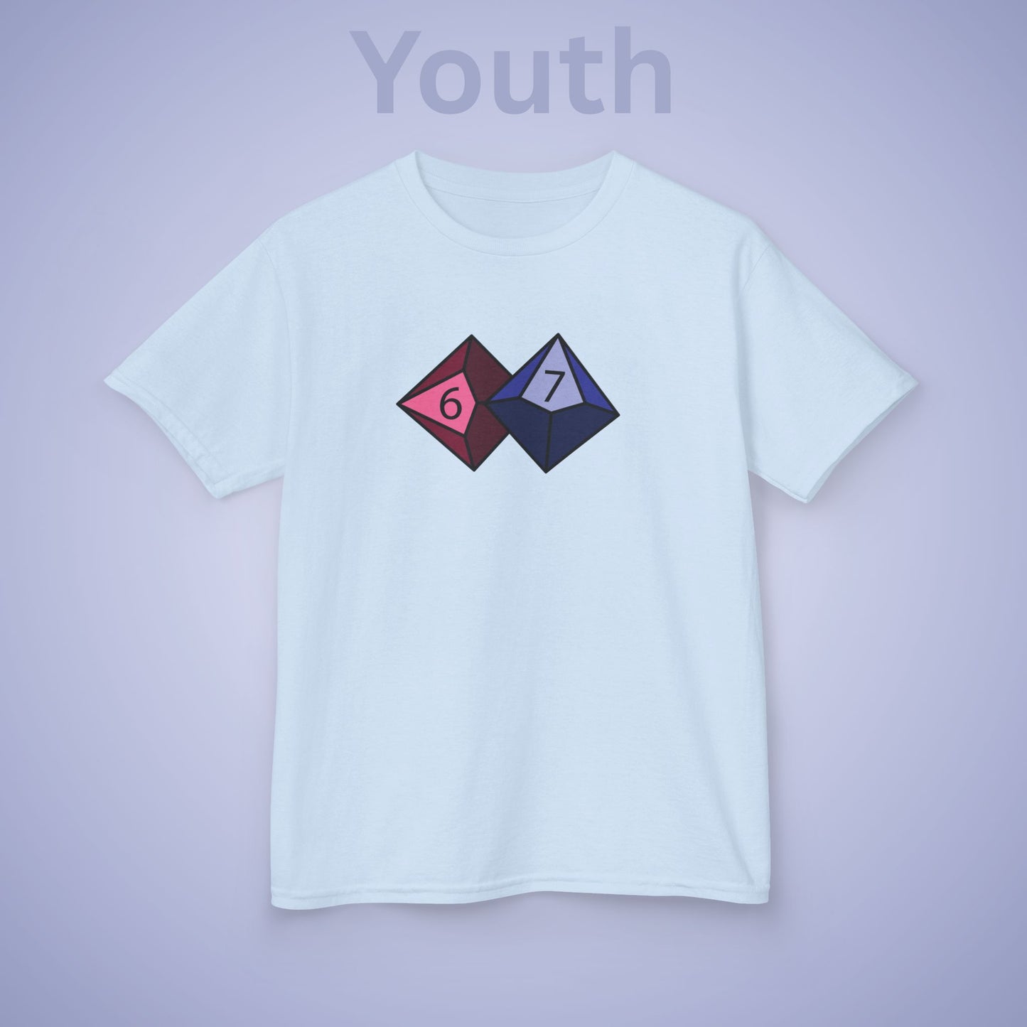 D10 Dice 67 Tee Fun Trending Kids Cotton T Shirt Six Seven Youth