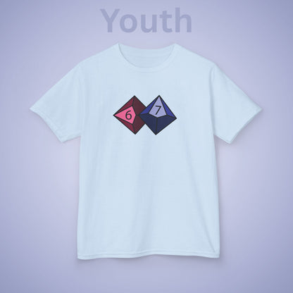 D10 Dice 67 Tee Fun Trending Kids Cotton T Shirt Six Seven Youth