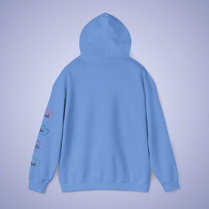 This Mother Wears her Heart on her Sleeve Unisex Hoodie Personalized