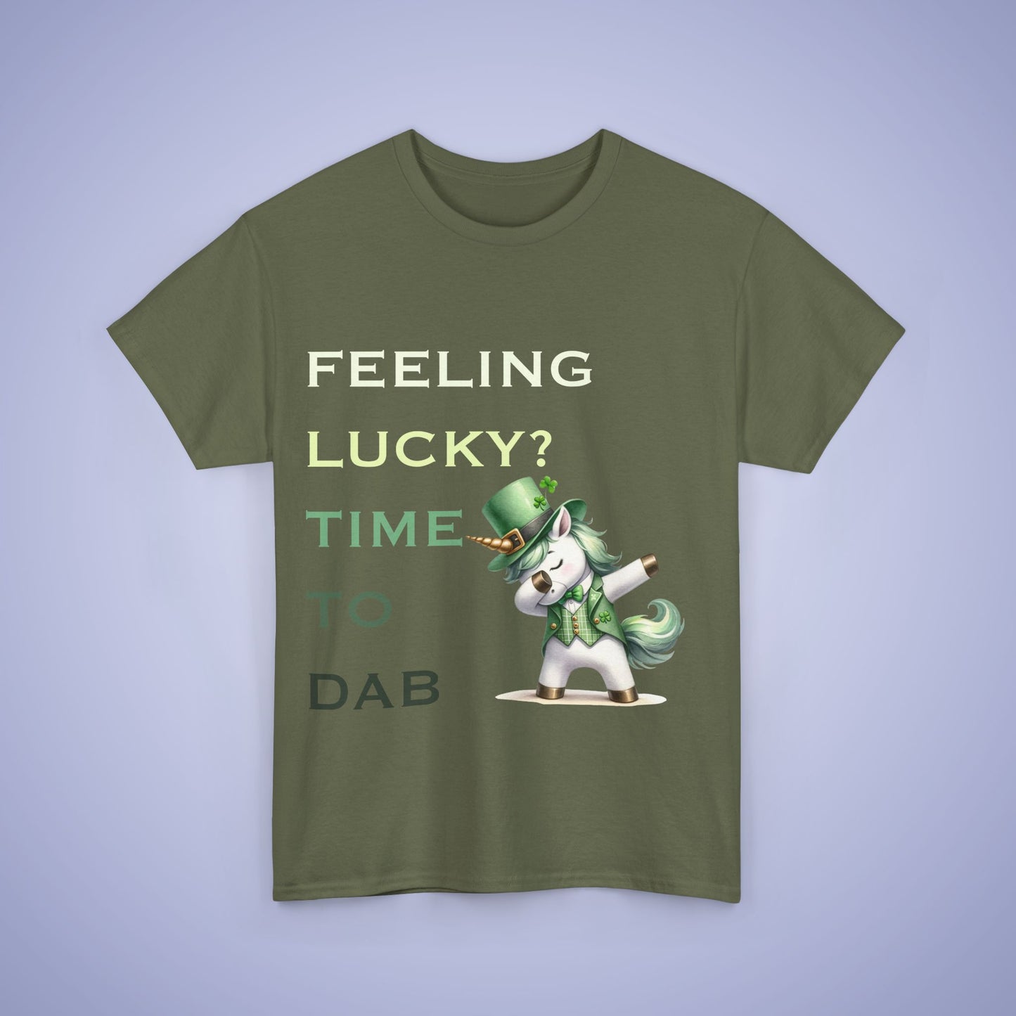 Feeling Lucky? Unicorn Time to Dab Unisex T-Shirt