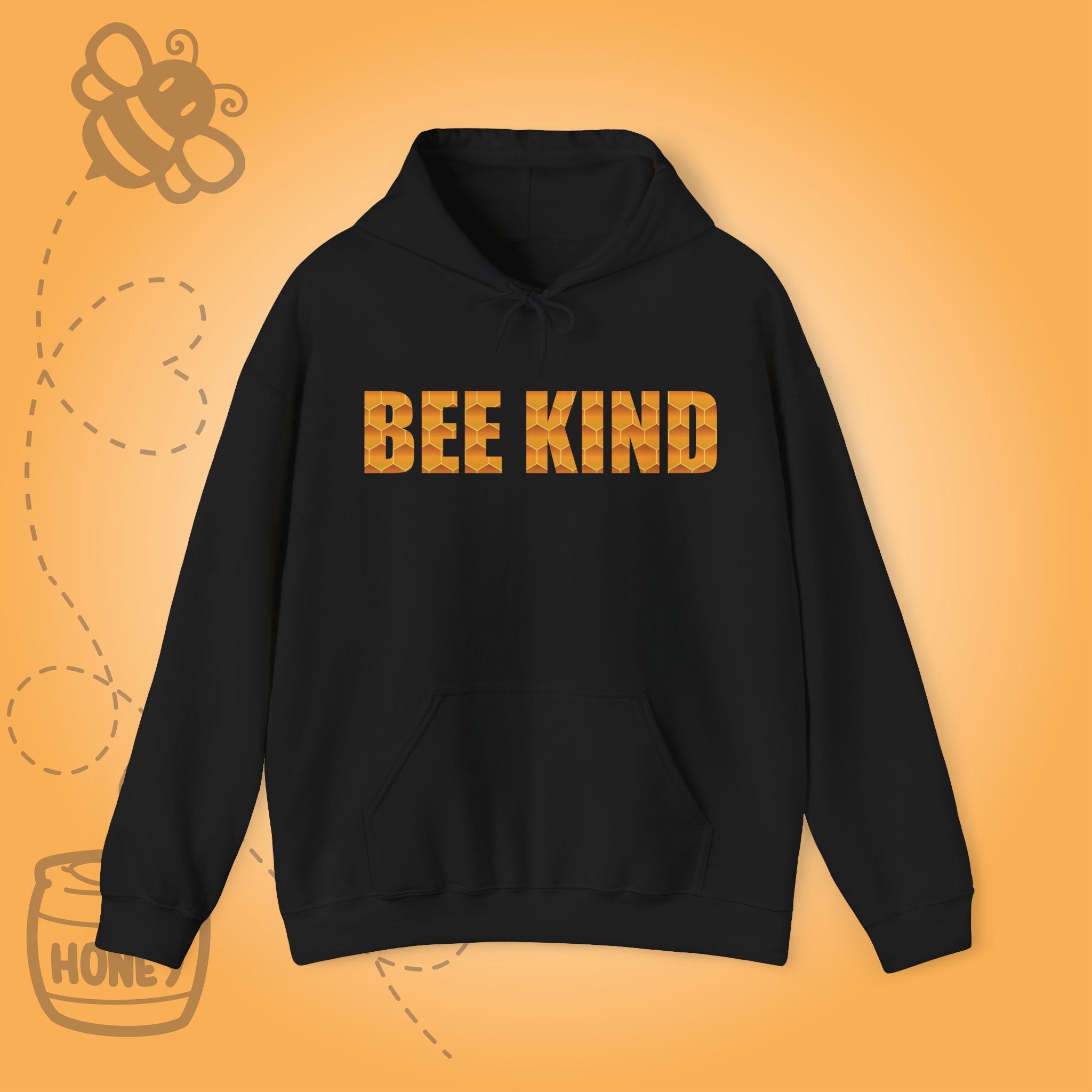 Bee Kind Unisex Hoodie Sweatshirt