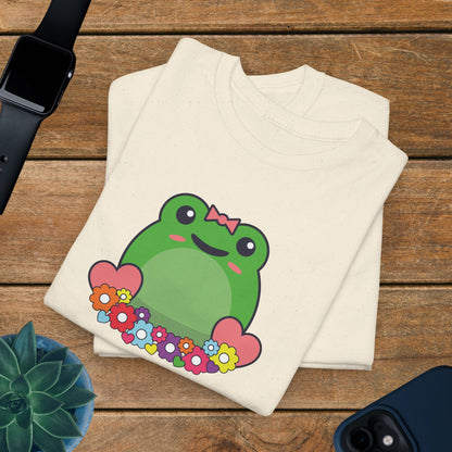 Sweetheart Froggy Graphic Tee Frog Lover Gift Unisex T Shirt