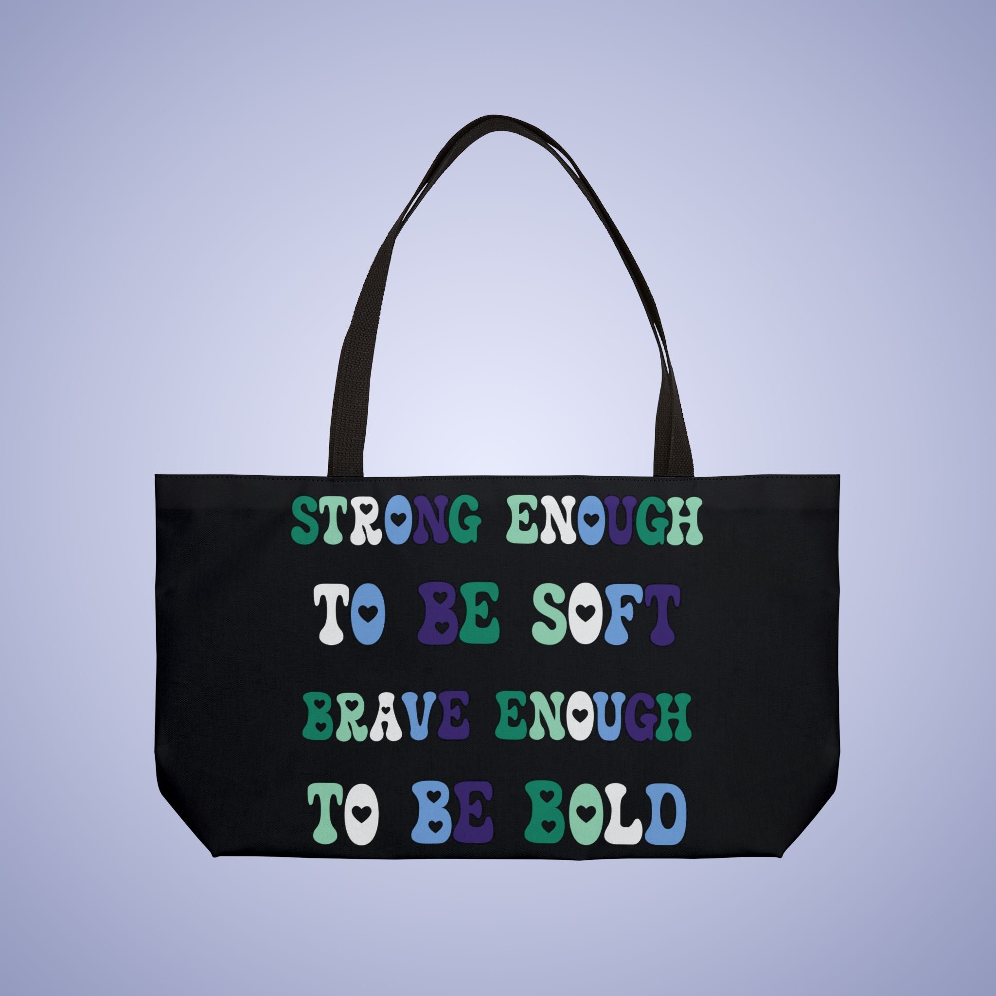 Gay Man Pride Month Weekender Large Beach Bag Tote