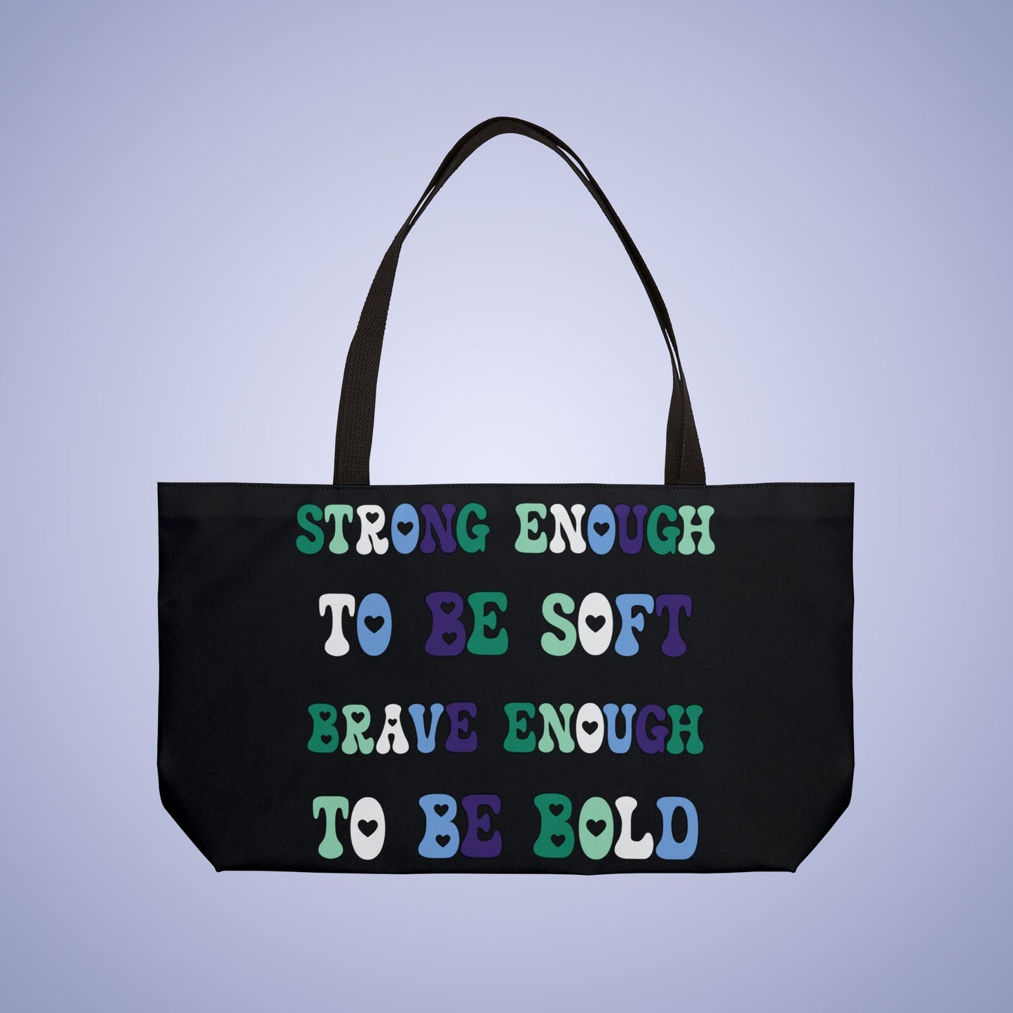 Gay Man Pride Month Weekender Large Beach Bag Tote