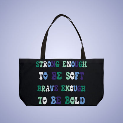 Gay Man Pride Month Weekender Large Beach Bag Tote
