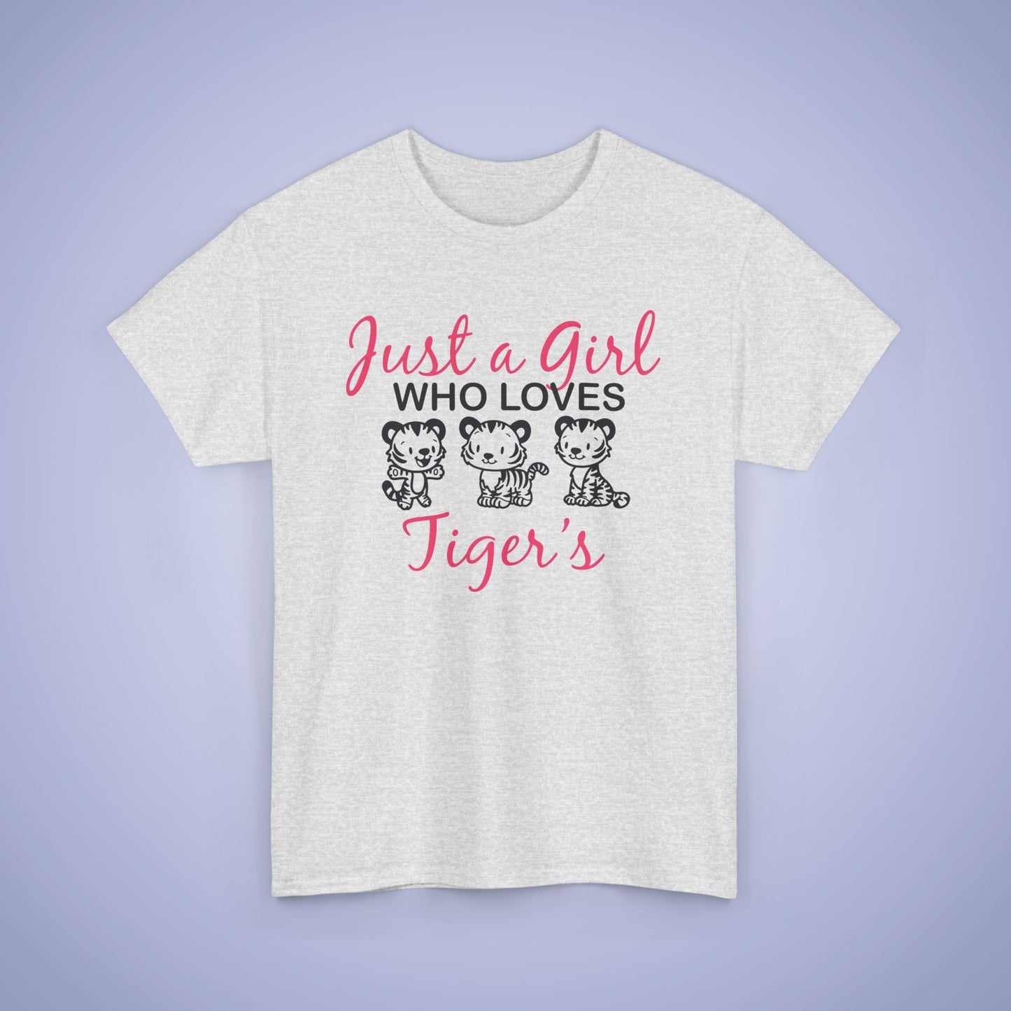 Just a Girl who Loves Tigers Unisex T-Shirt