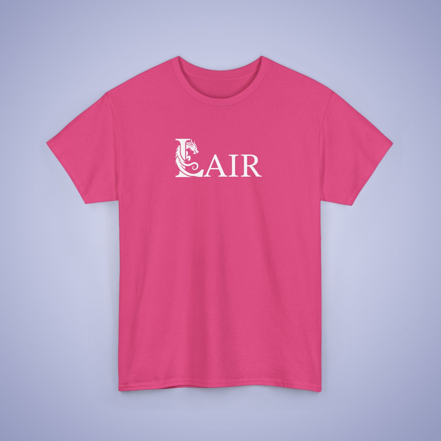 Lair Word Art Text Dragon Lover Unisex T Shirt