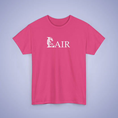 Lair Word Art Text Dragon Lover Unisex T Shirt