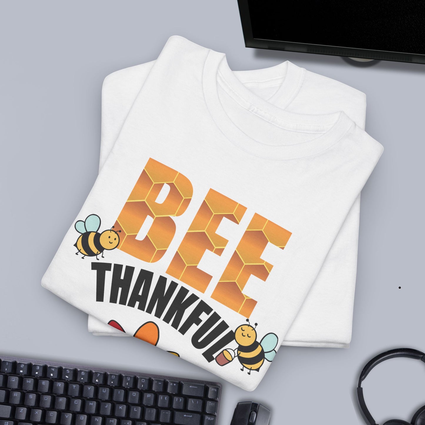 Bee Thankful Sweet As Honey Cute Bee Lover Thanksgiving Design Unisex T Shirt