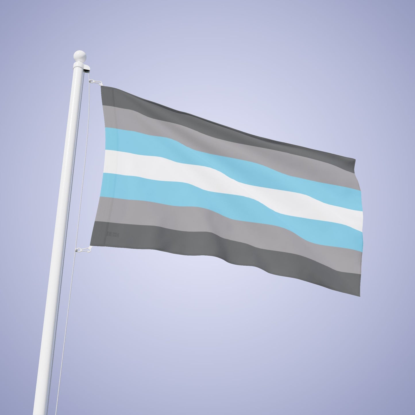 Demiboy Pride Month Flag Banner Small Medium & Large