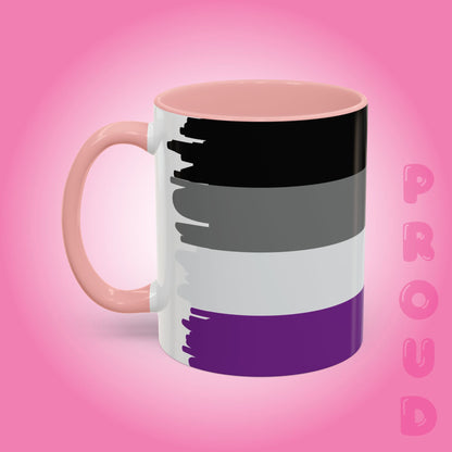 Asexual Paint Style Coffee Mug