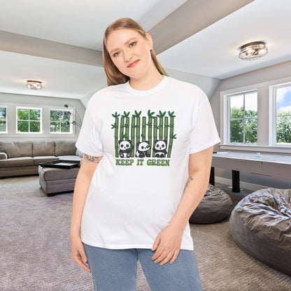 Keep It Green National Panda Day Unisex T Shirt