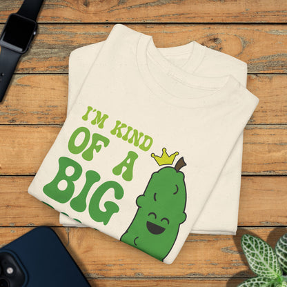 Im Kind of a Big Dill Funny Pickleball T Shirt Dill Pickle Lover Graphic Design
