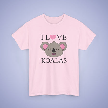 I Love Koalas Unisex T Shirt