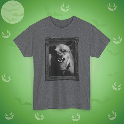 Angry Dog Spooky Halloween T-Shirt | Photographic Design