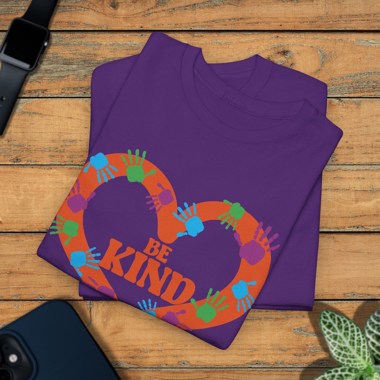 Be Kind Hearts and Hands Unity Day Teachers T Shirt Unisex