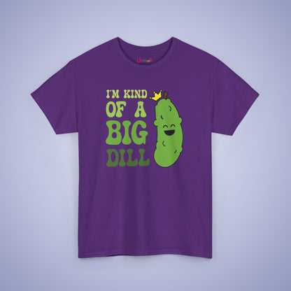 Im Kind of a Big Dill Pickle Lover Pickleball Tee Graphic Design T Shirt