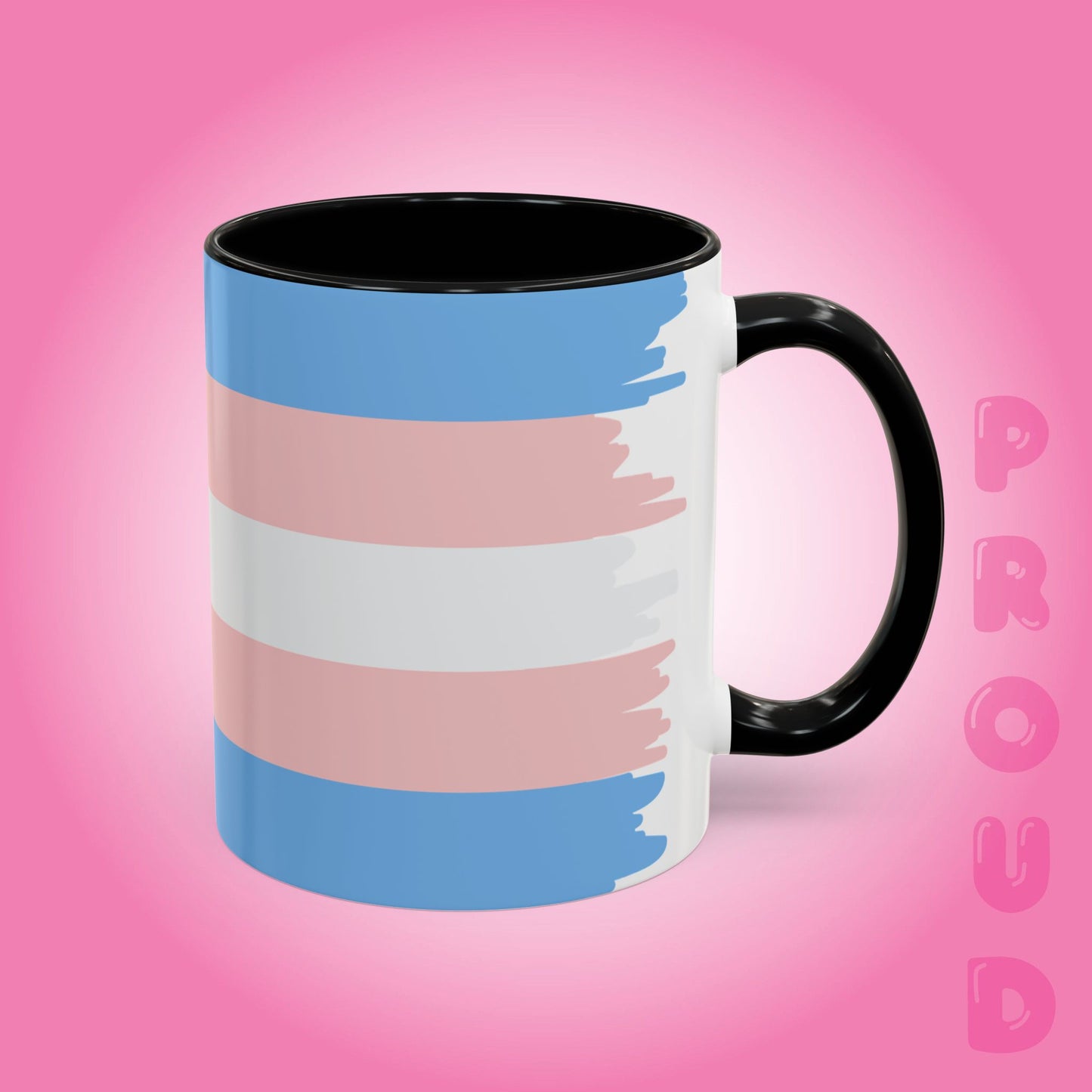 Transgender Paint Style Coffee Mug