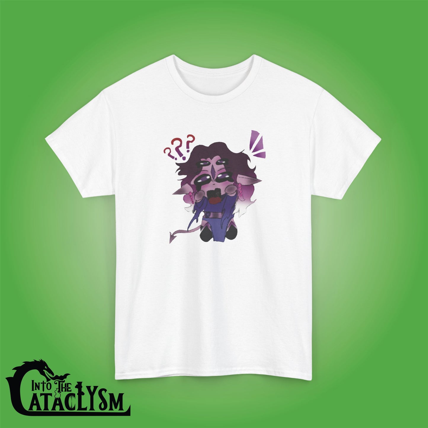 Morticia Cry Chibi Into the Cataclysm Unisex Graphic T Shirt