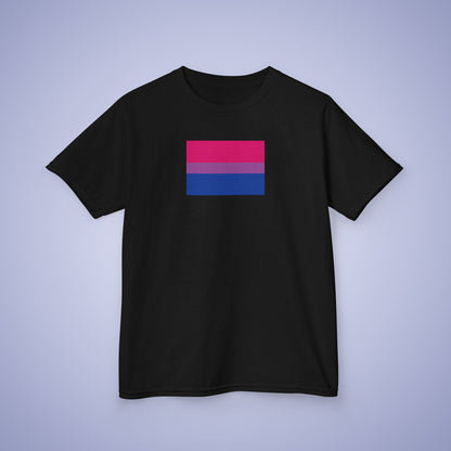 Bisexual Pride Kids Cotton T Shirt LGBTQ Pride Month