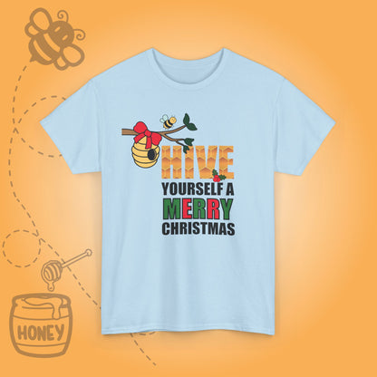Hive Yourself a Merry Christmas Sweet As Honey Bee Lover Unisex T Shirt