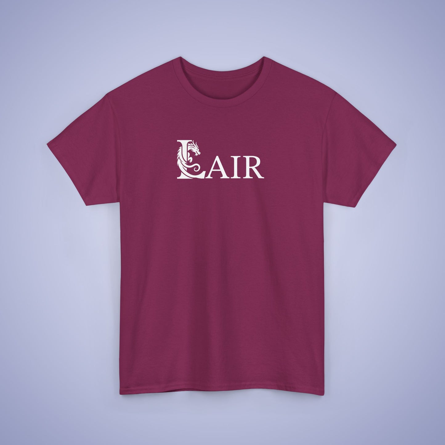 Lair Word Art Text Dragon Lover Unisex T Shirt