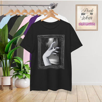 A Hand at the Beach Spooky Halloween T-Shirt | Photographic Design