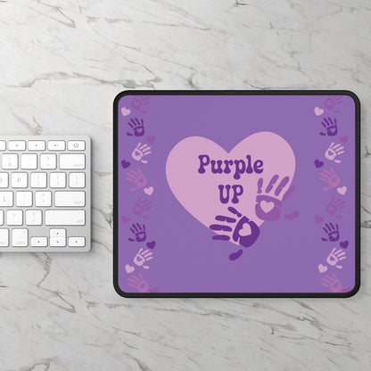 Military Brat Gaming Mouse Pad Purple Up Military Child Month