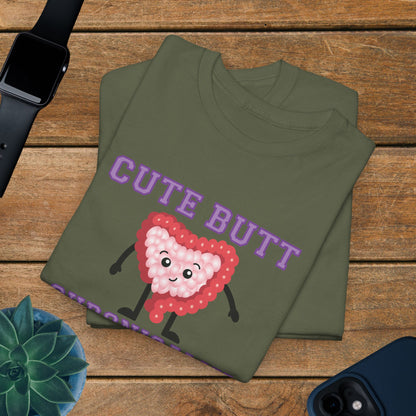 Cute Butt Chronically Explosive Graphic Tee IBS Awareness Month Funny Unisex T Shirt