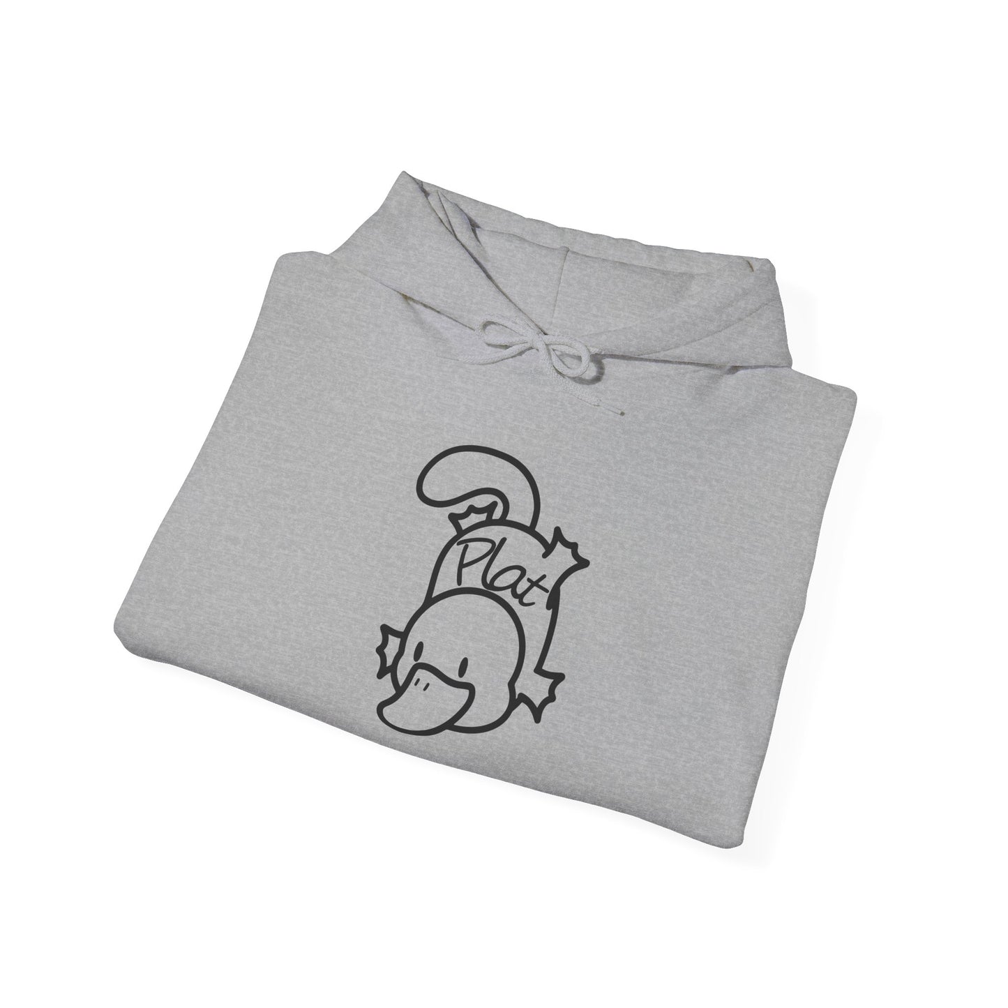 Plat the Platypus Bogan's Design Hoodie Sweatshirt