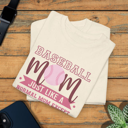 Cool Baseball Mom Gift Pink Graphic Sports Unisex T Shirt