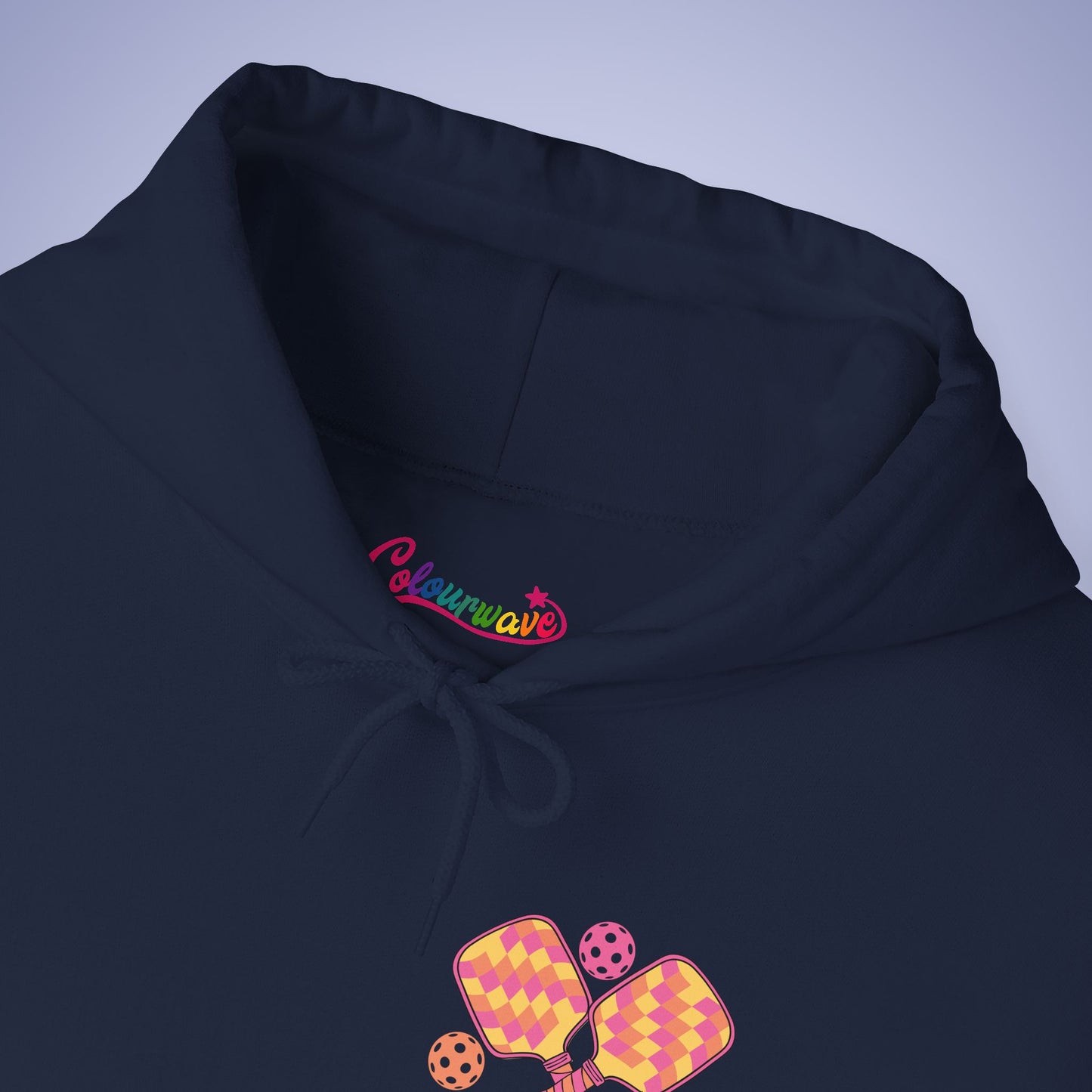 Diagnosed with a Chronic Dinking Disorder Pickleball Hoodie | Funny Pickleball Lover Gift Dark Version