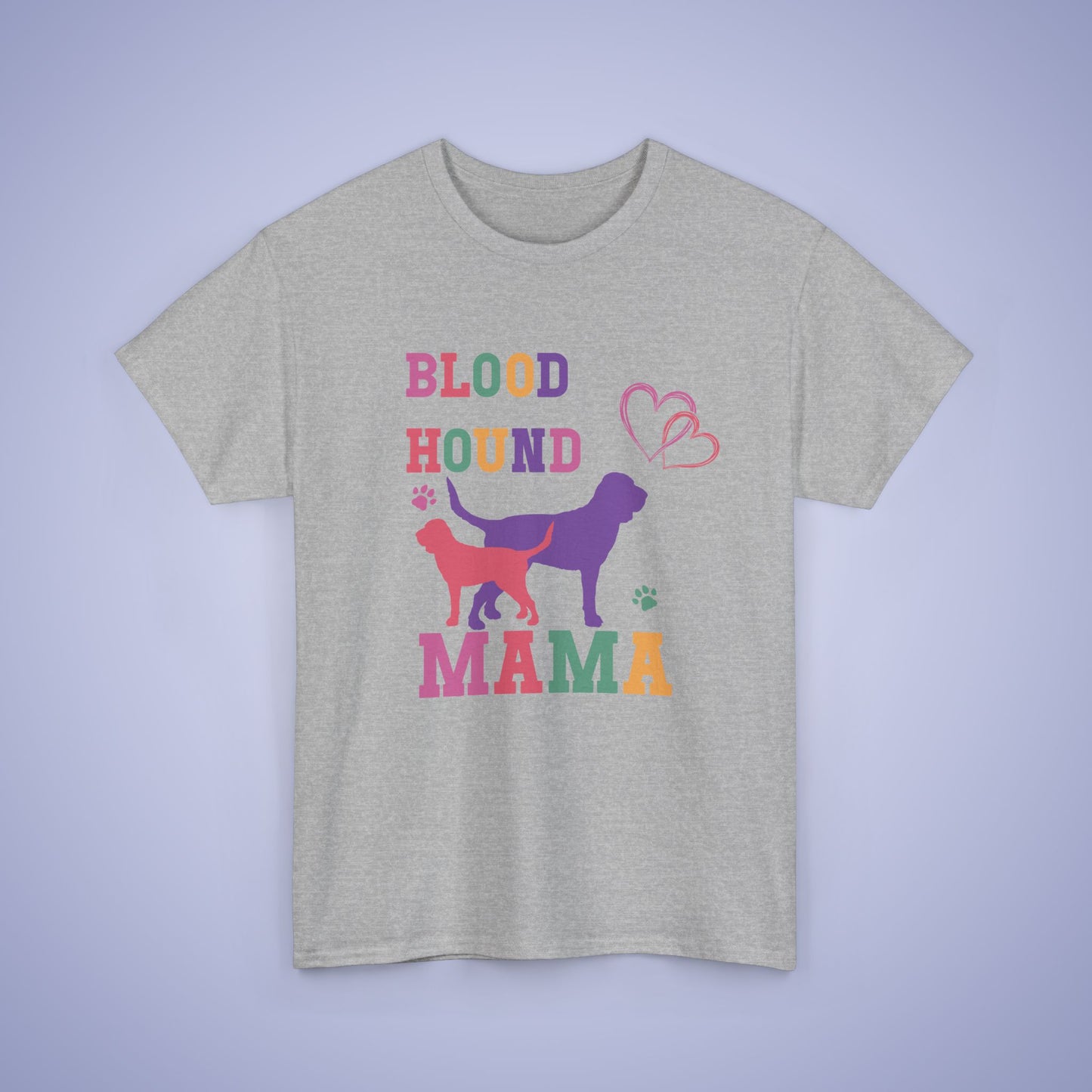 Blood Hound Mama Dog Lover Mothers Day Unisex Oversized T Shirt