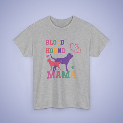 Blood Hound Mama Dog Lover Mothers Day Unisex Oversized T Shirt