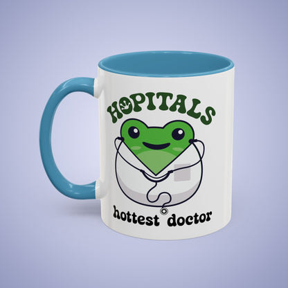 Hopitals Hottest Doctor Frog Lover Gift Coffee Mug Ceramic