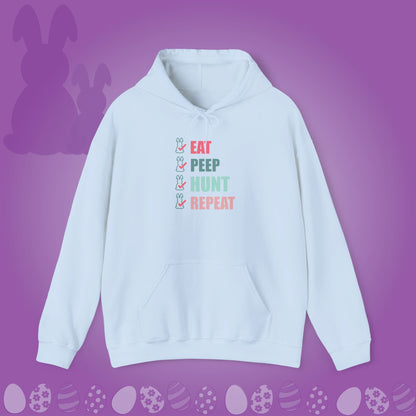 Eat Peep Hunt Repeat Unisex Hoodie